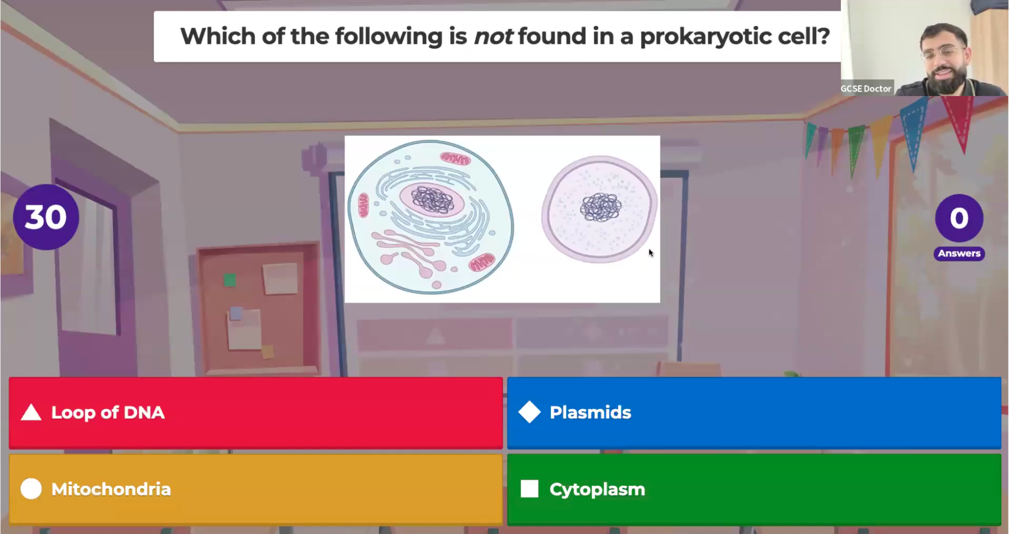 Live lesson screenshot